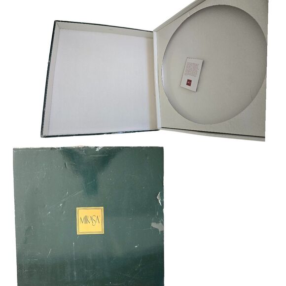 Rejoice Nativity Plaque Plate Holy Family from Mikasa 15" Vintage 1980s EUC - Picture 2 of 7